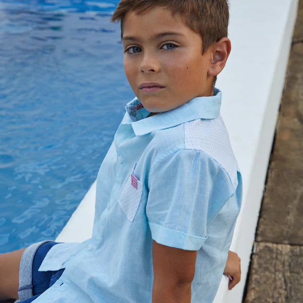 Camisa Azul
