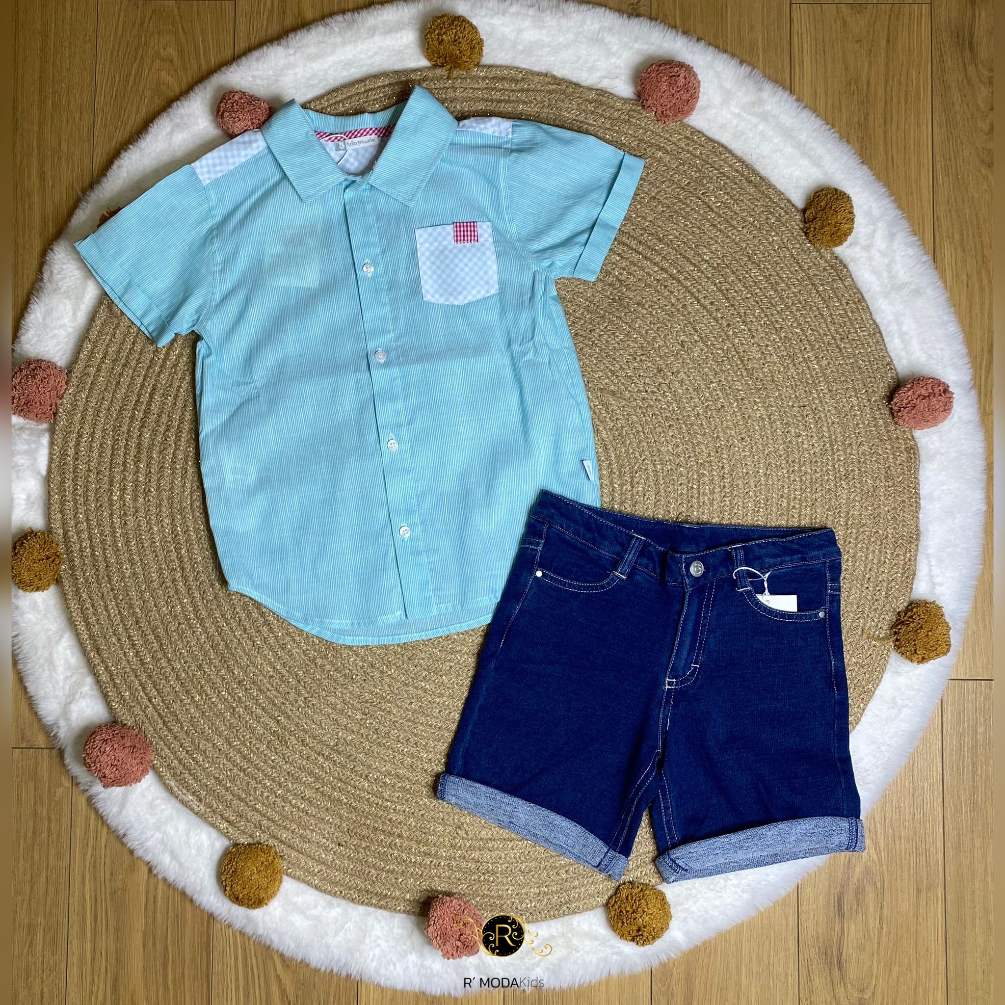 Camisa Azul