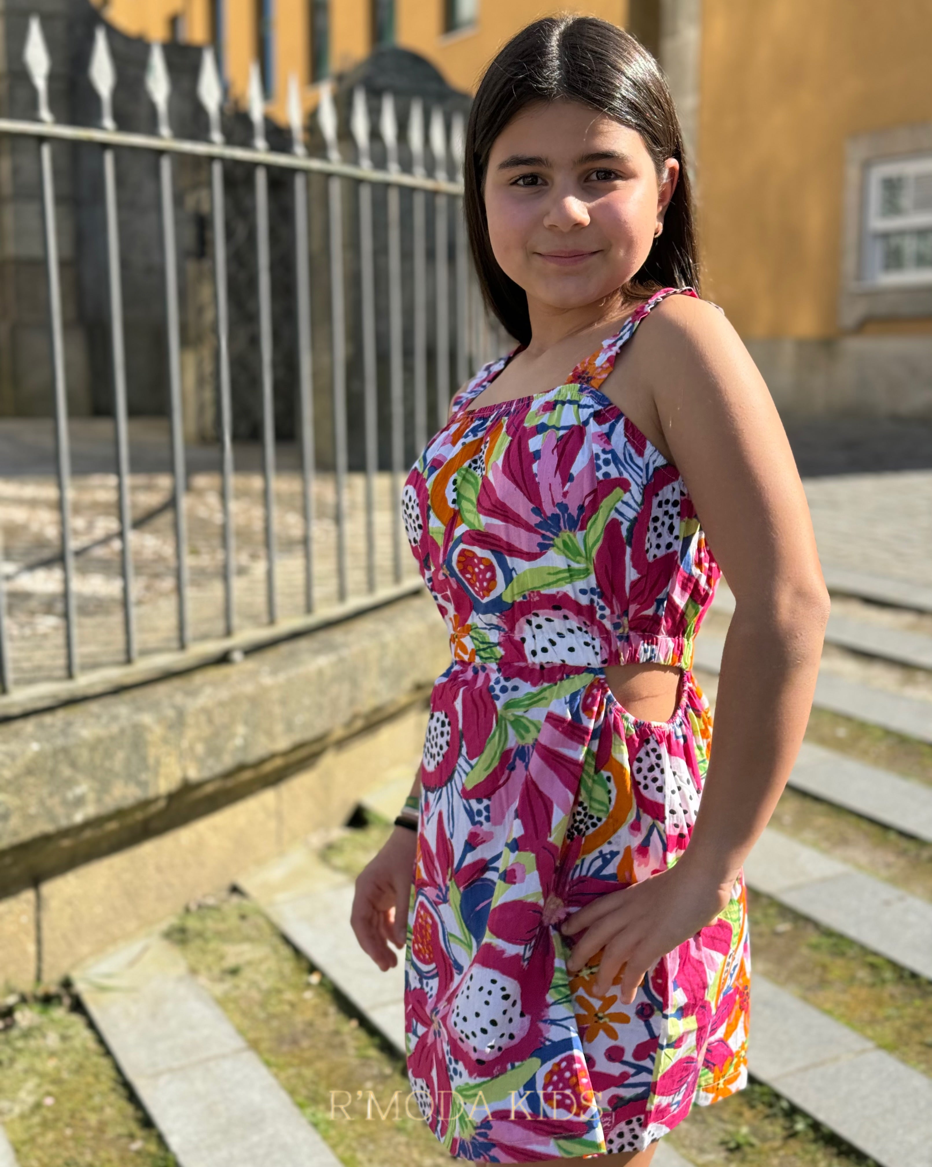 Vestido Acid Bloom